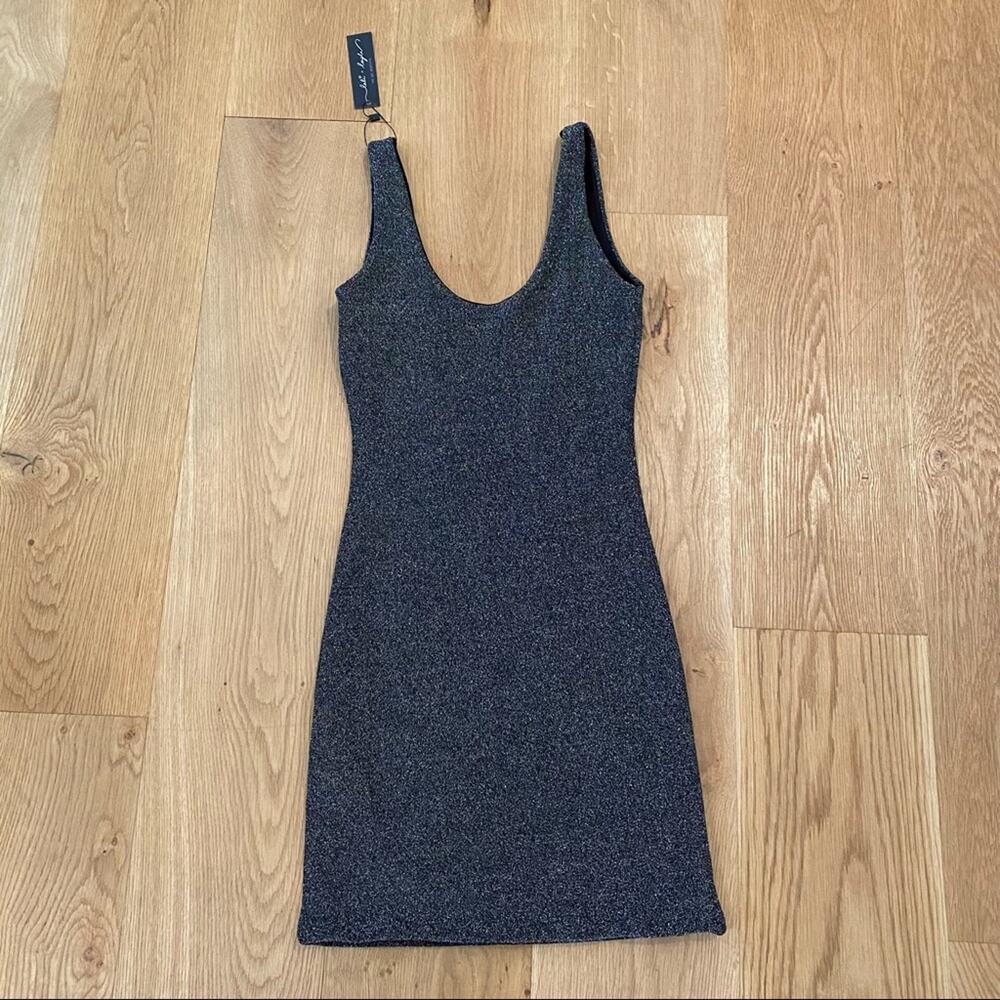 Lali + Layla Tank Bodycon Mini Dress in Dark Gray